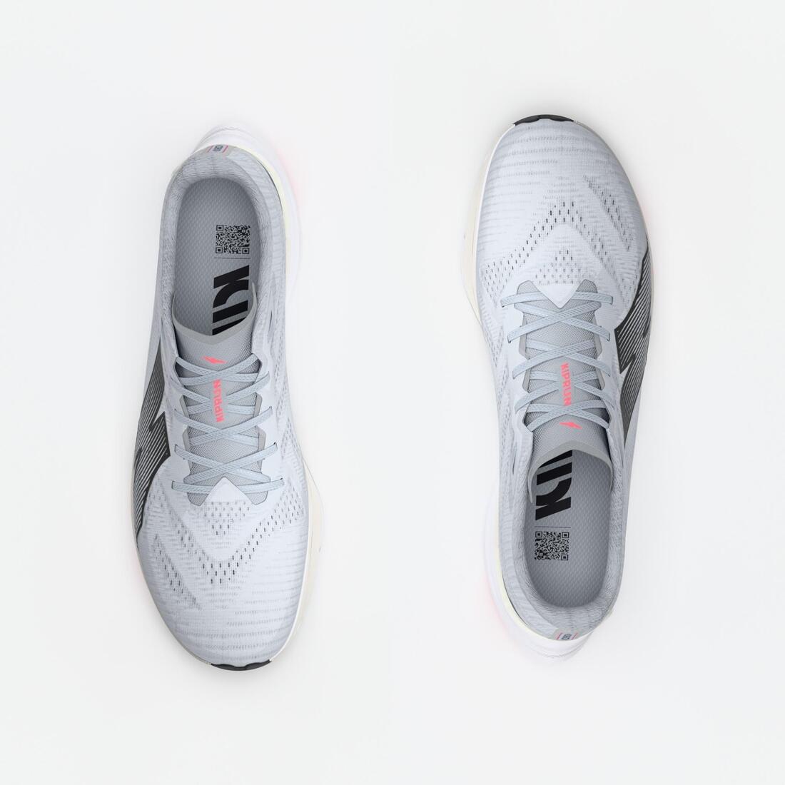 Chaussures de Running Homme, Kiprun KD900 light blanc et