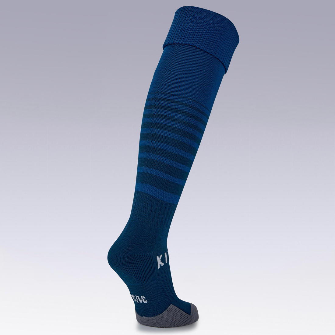 Chaussettes de football rayée enfant viralto club jr marine