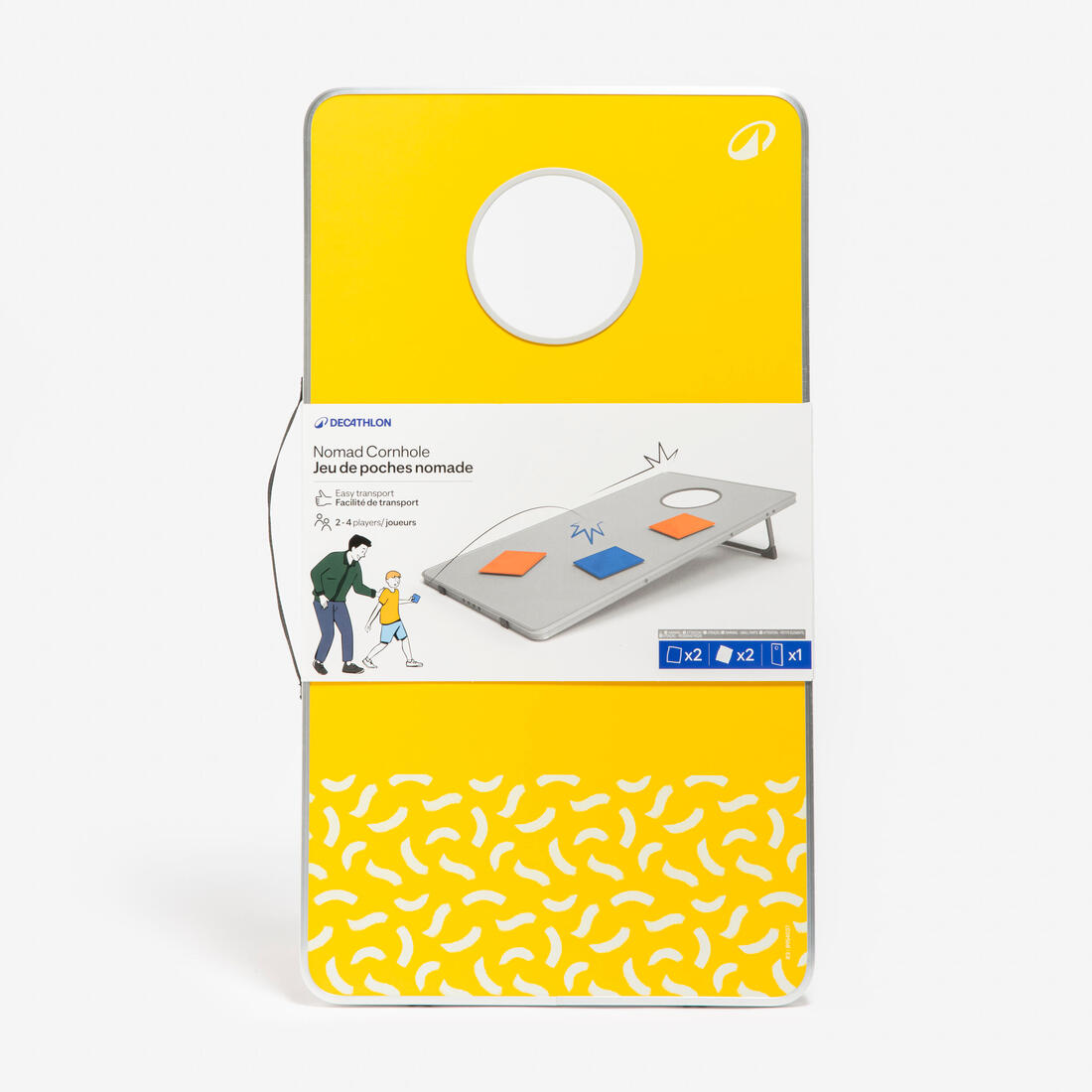 JEU DE CORNHOLE NOMADE PRET-A-JOUER