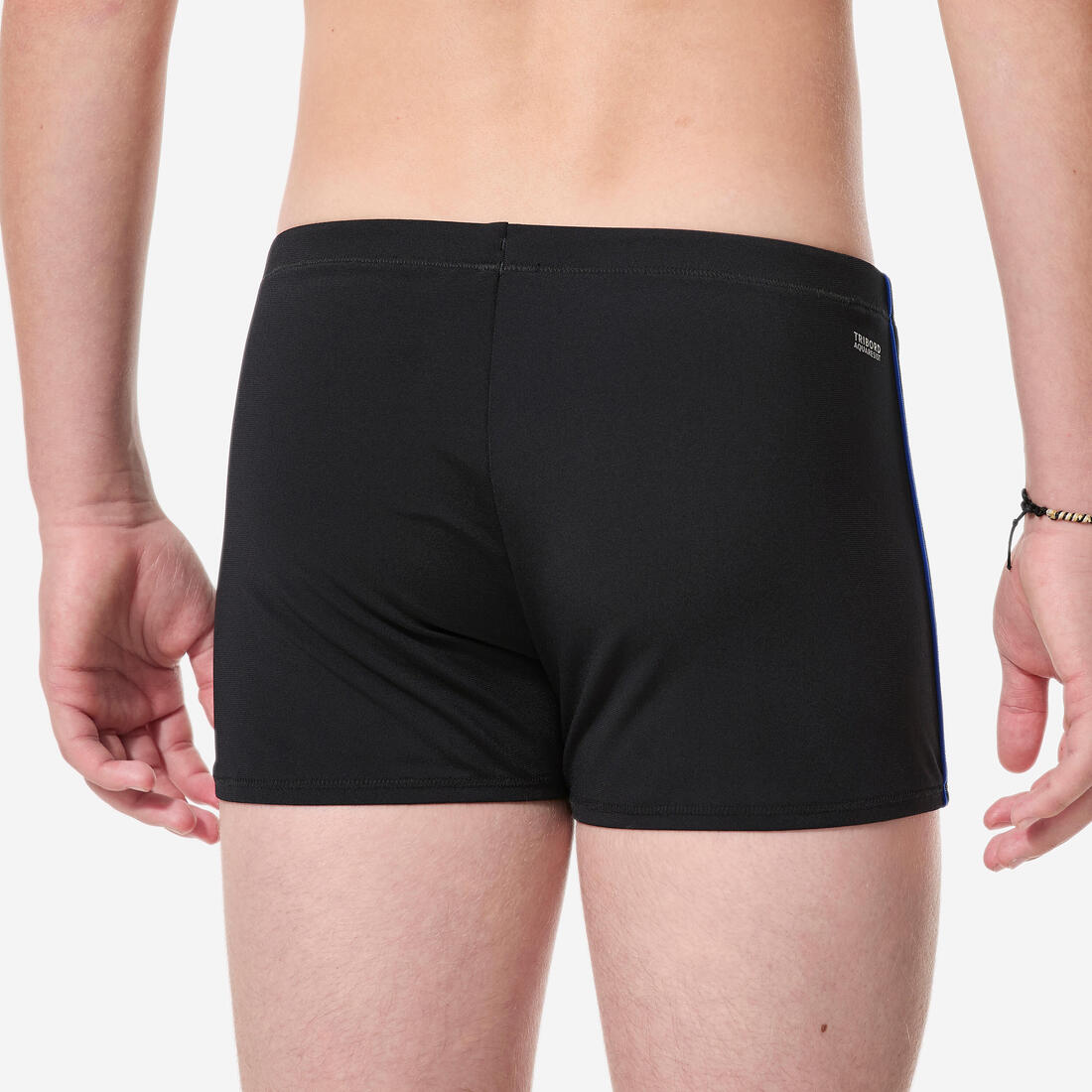Boxer de bain natation Garçon enfant, 100 Plus marine