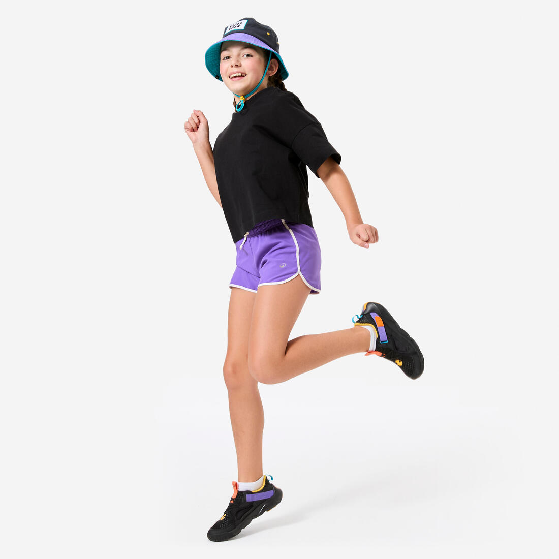 Short multisport respirant fille