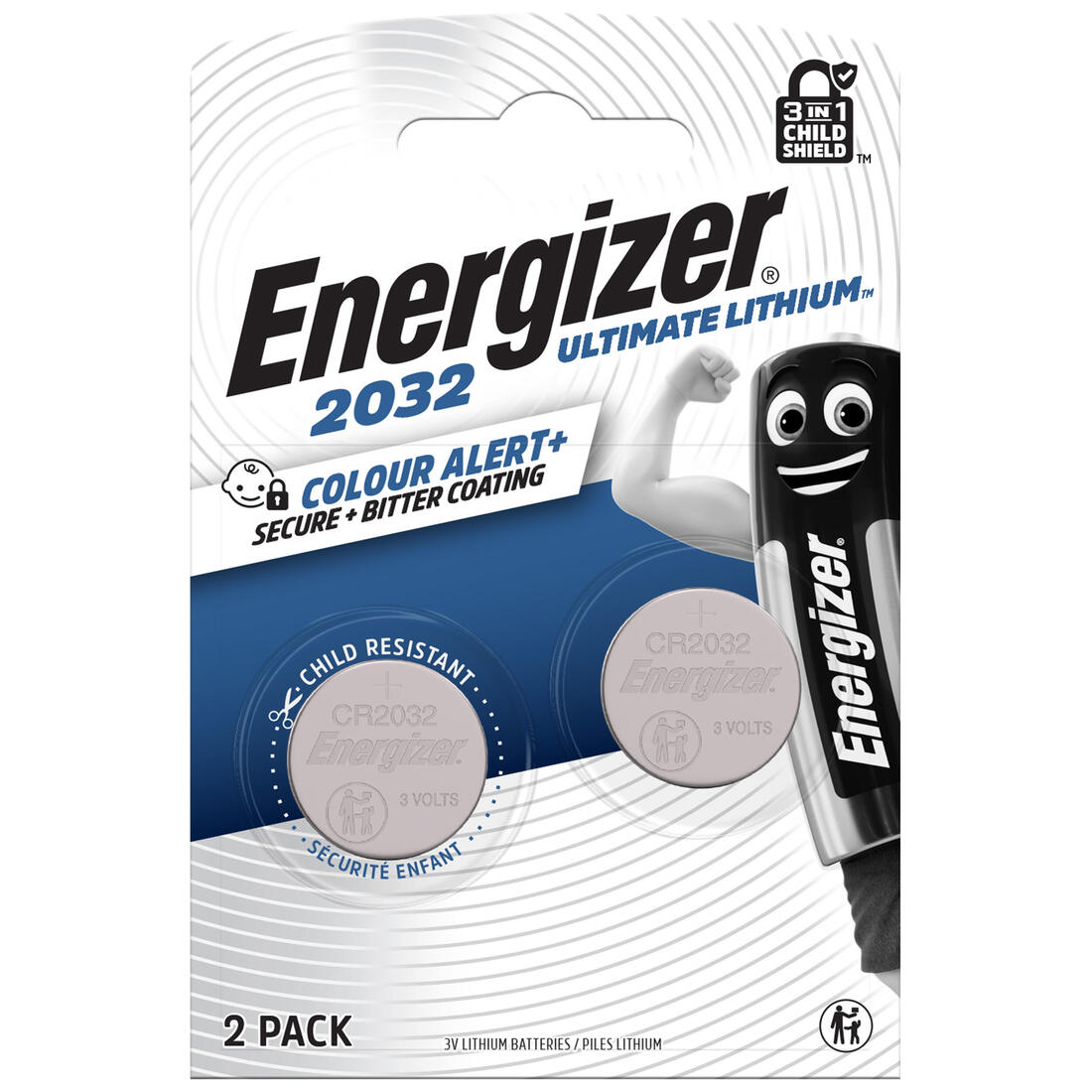 Piles CR2032 x2