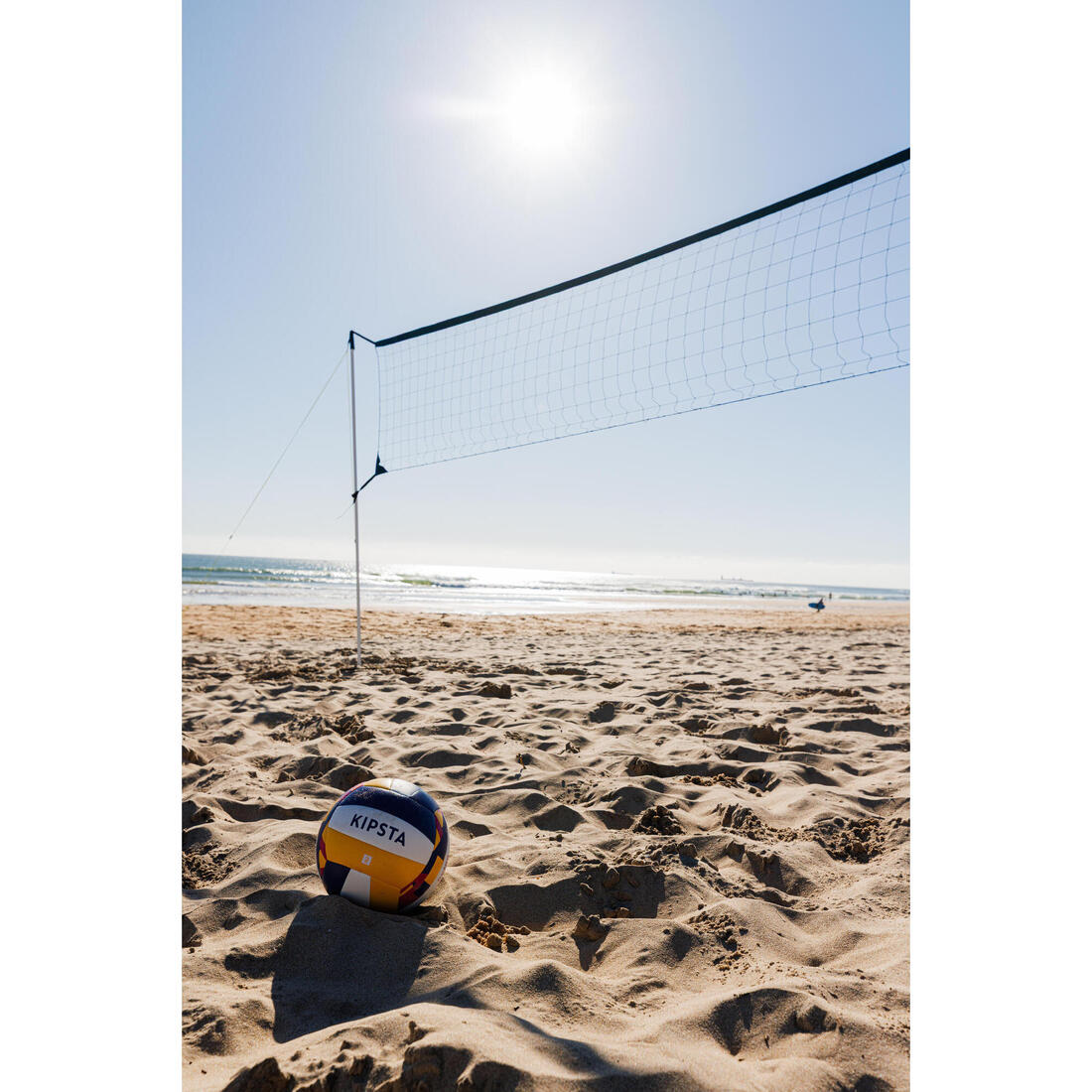 Set (filet et poteaux) de beach volley loisir bv 500 (6m)