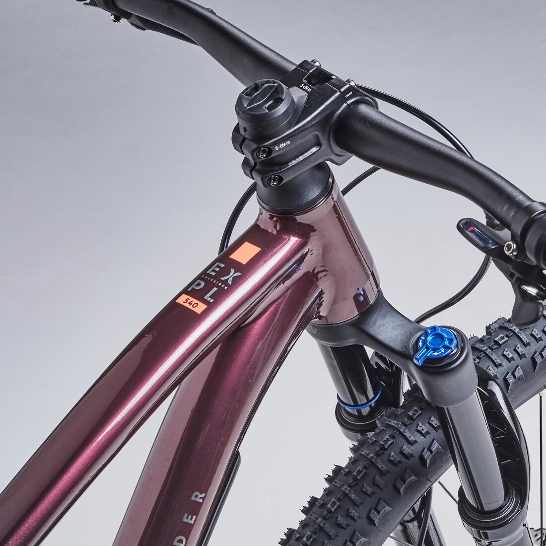 Vélo vtt randonnée expl 540 prune noir 29"