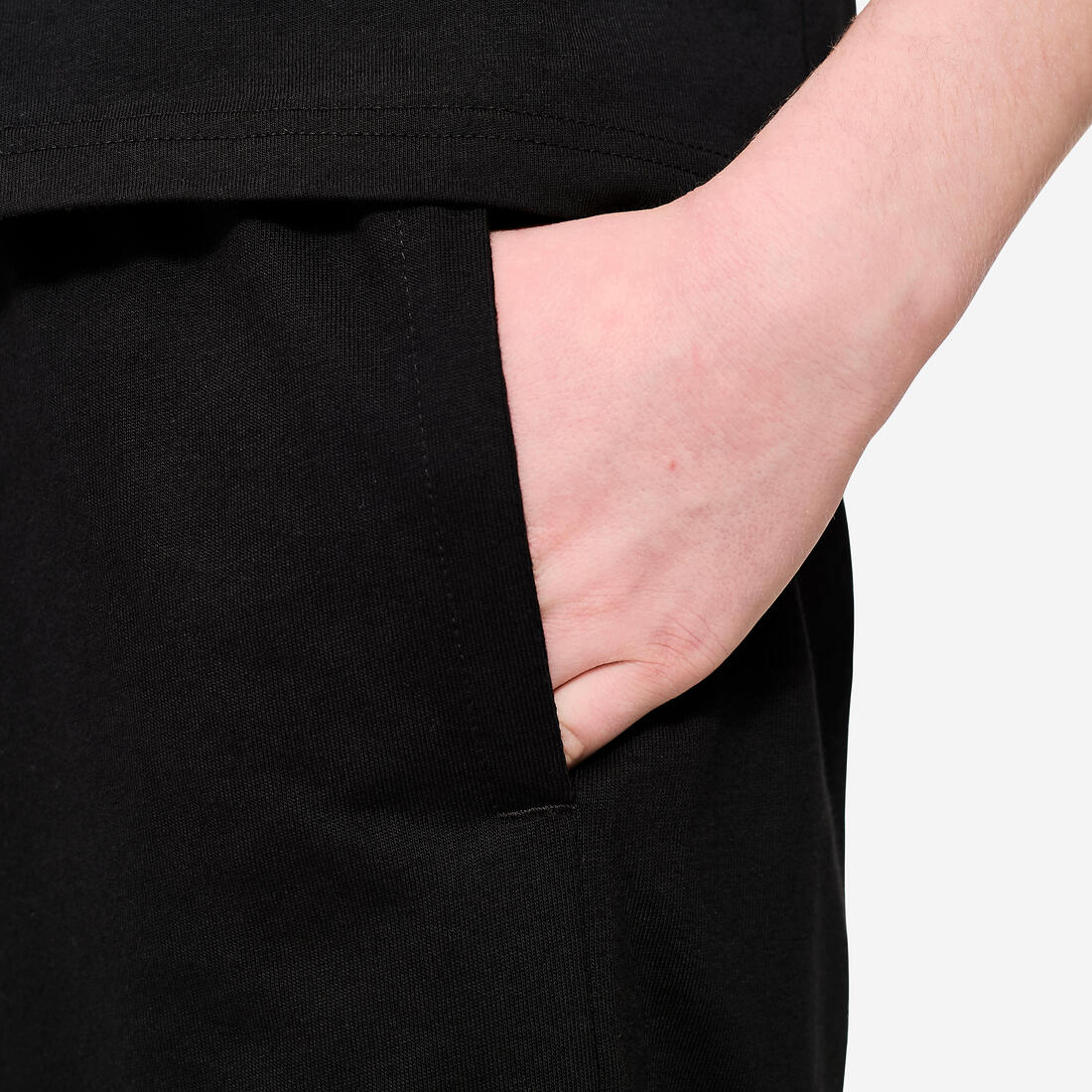 Short polyester en coton
