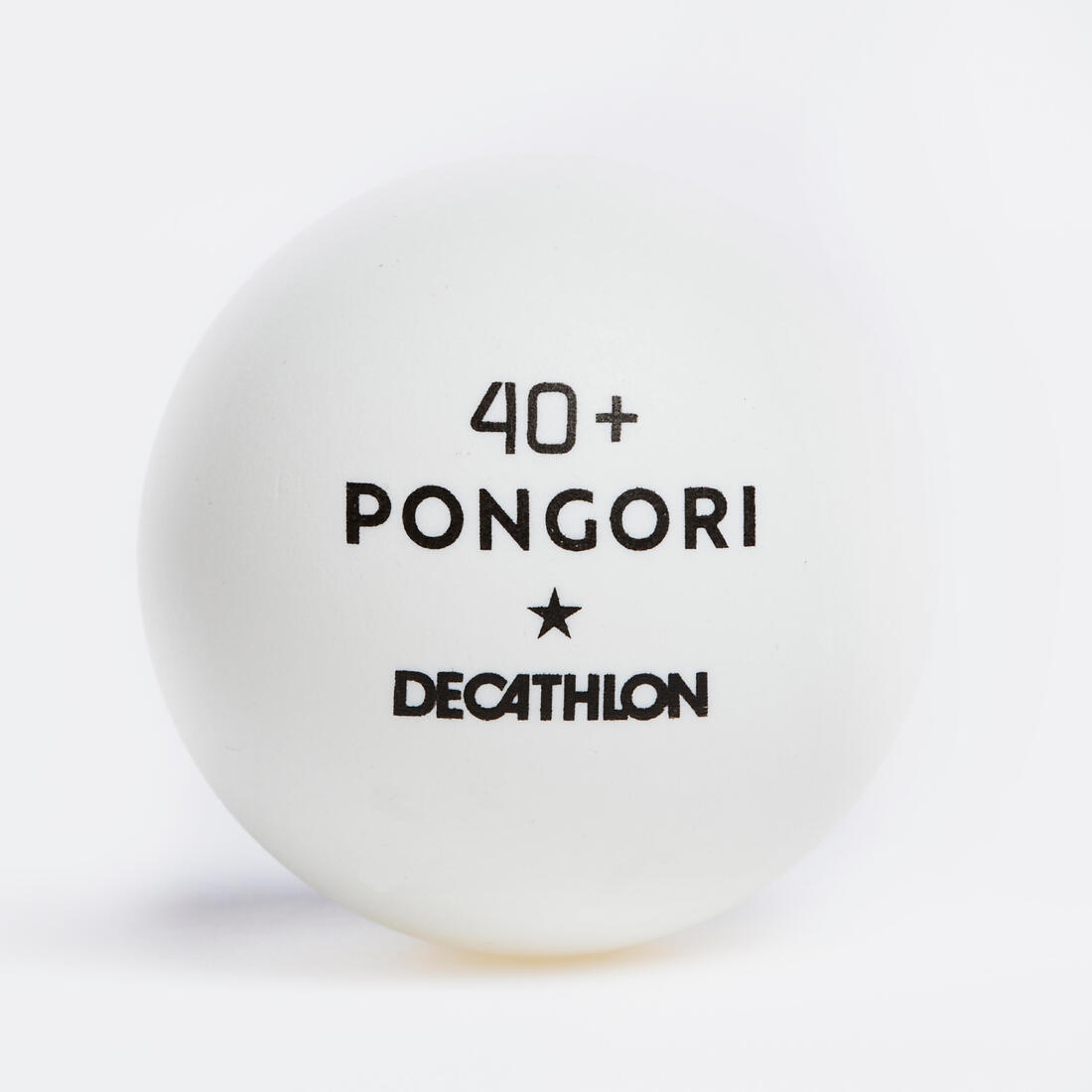 BALLES DE TENNIS DE TABLE TTB 100 1* 40+ X72 BLANCHES