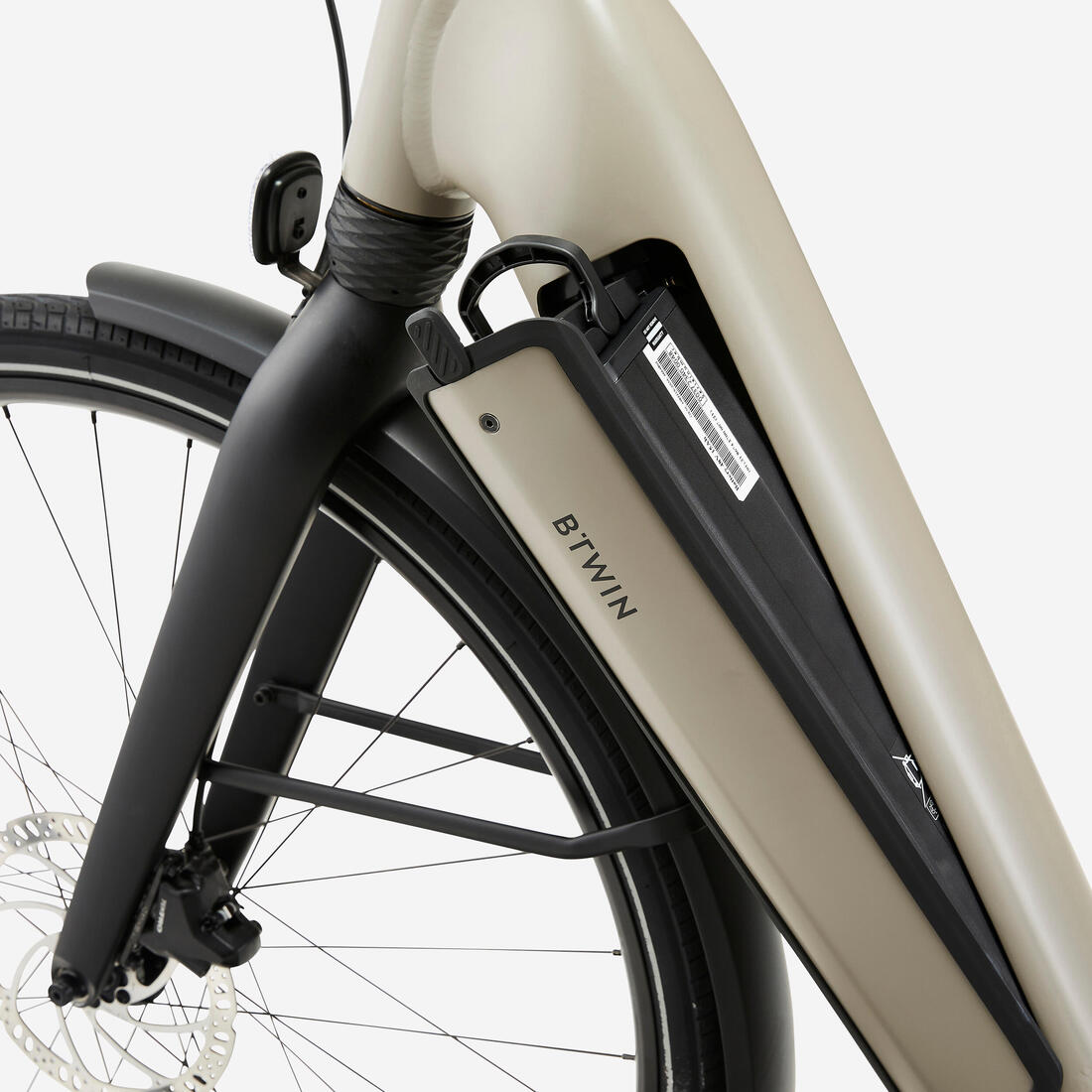Vélo ville électrique à moteur automatique owuru cadre bas LD 940 E connect