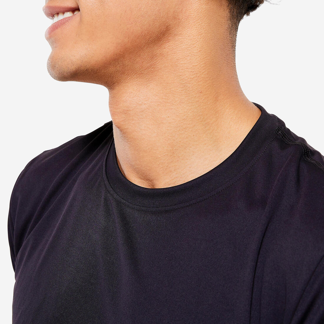 Tee-shirt training respirant odor control homme, noir