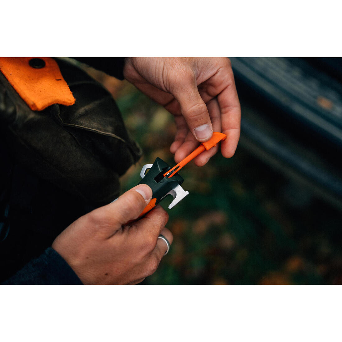 Couteau pliant 9,5 cm inox Opinel N°12 Explore Tire Tique
