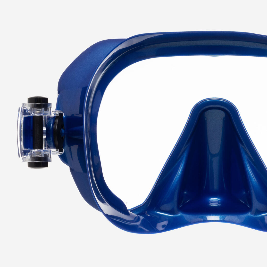 Masque de plongée sous marine et snorkeling, Z2S small bleu