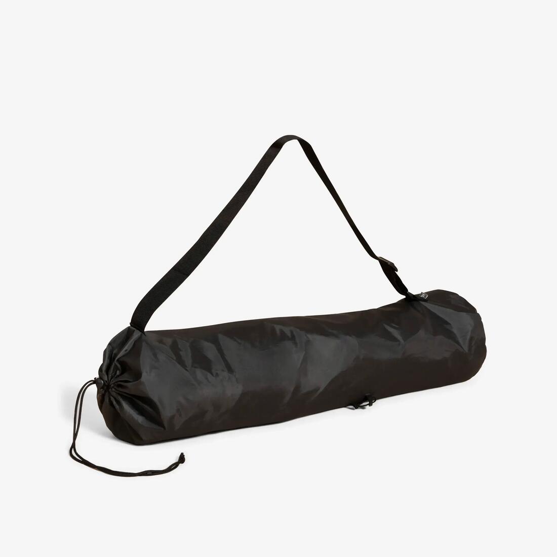 Housse tapis de yoga 18 L, gris foncé