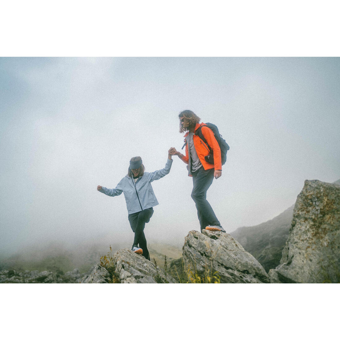 Chaussures de randonnée montagne femme, MH500 LIGHT