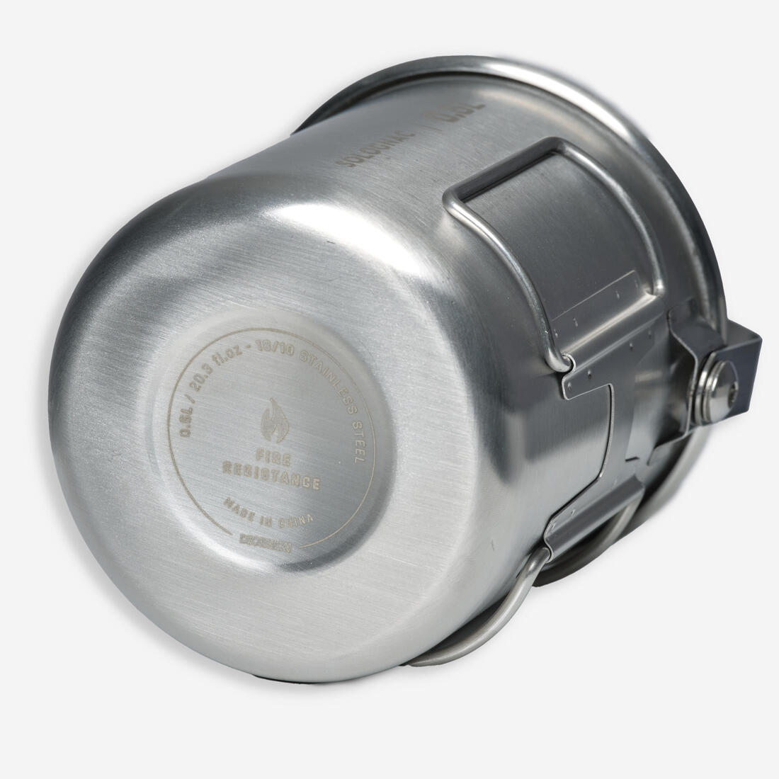 Tasse 60 cL (0,6 L) Bushcraft Bivouac Acier Inoxydable