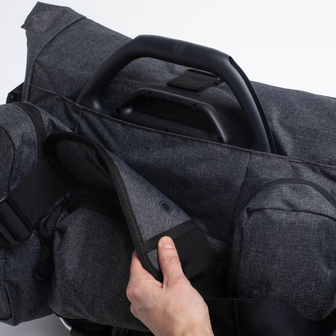 Besace avant 1 seconde clip vélo pliant 25L