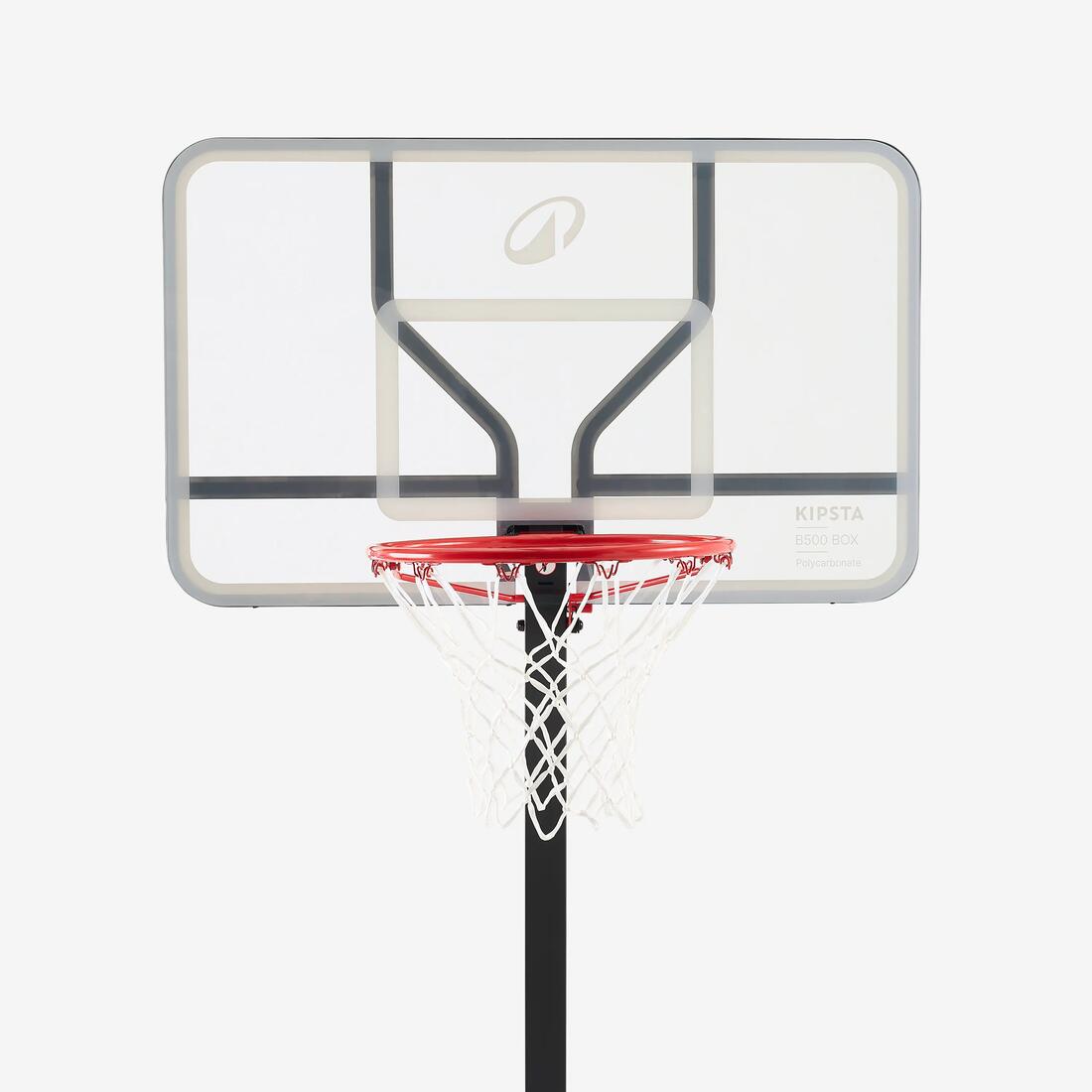 Panier basket pliable sur pied planche transparente 2,4 à 3,05 m, B500 Box