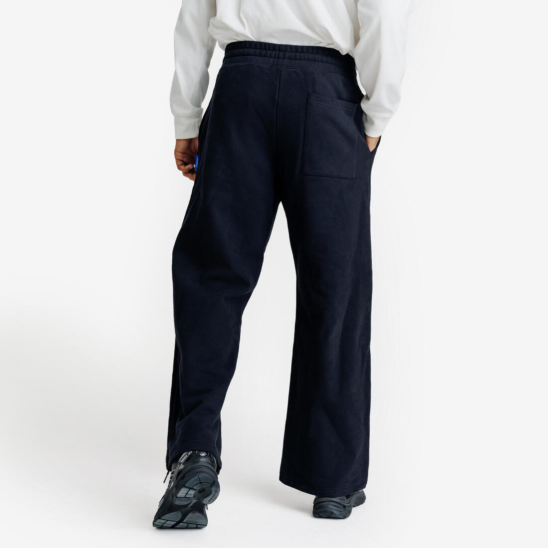 Pantalon jogging droit, homme, Elementals, noir