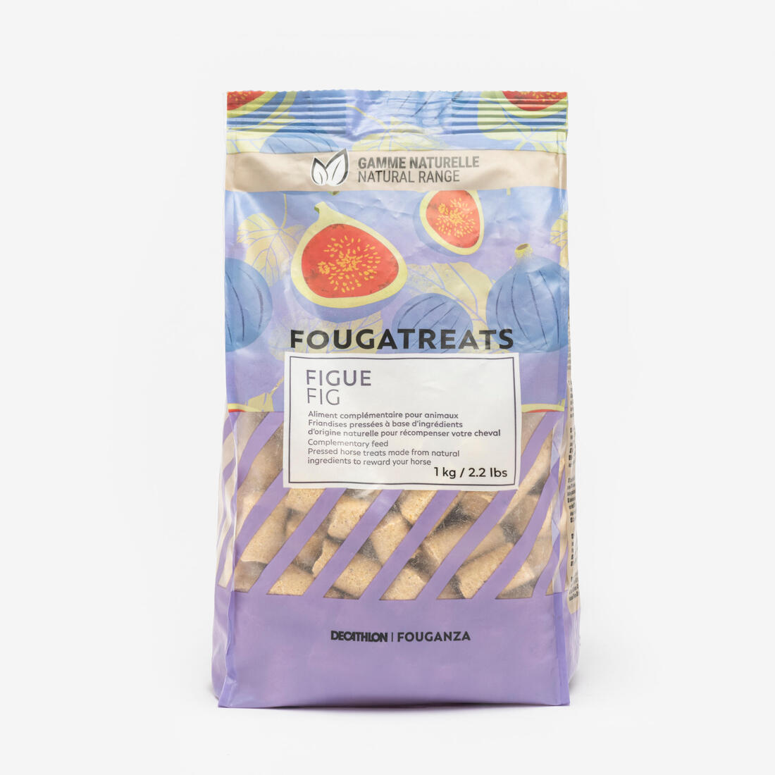 Friandises équitation cheval et poney - fougatreat naturelle 1 kg figue