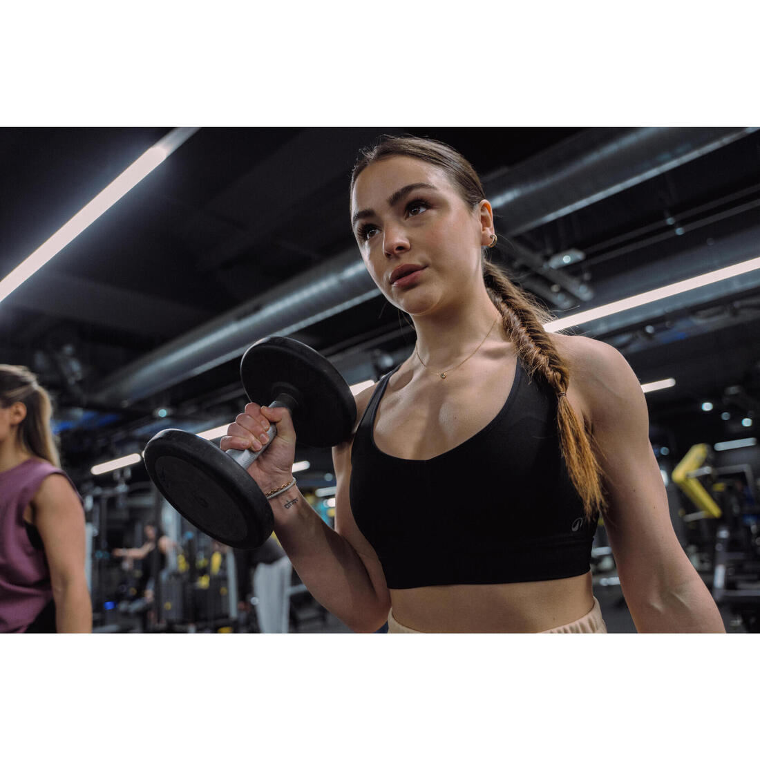 Brassière dos croisé maintien léger Femme