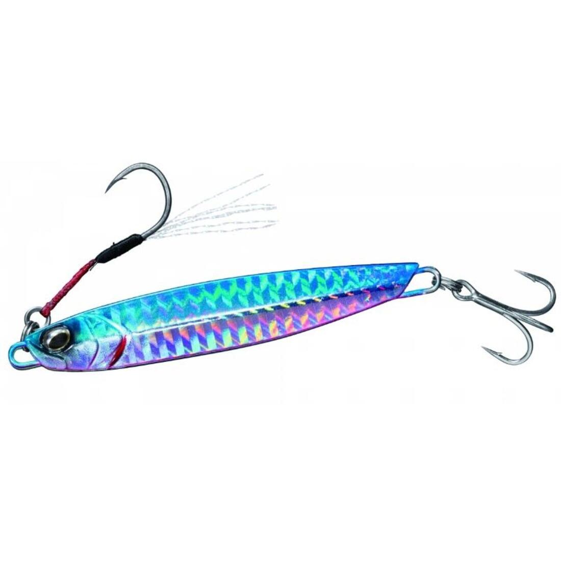 Jig Samurai de 60 gr Bleu rose.
