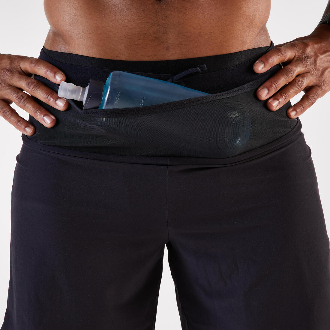 Short 2en1 de running trail longue distance homme - kiprun run ultra 900