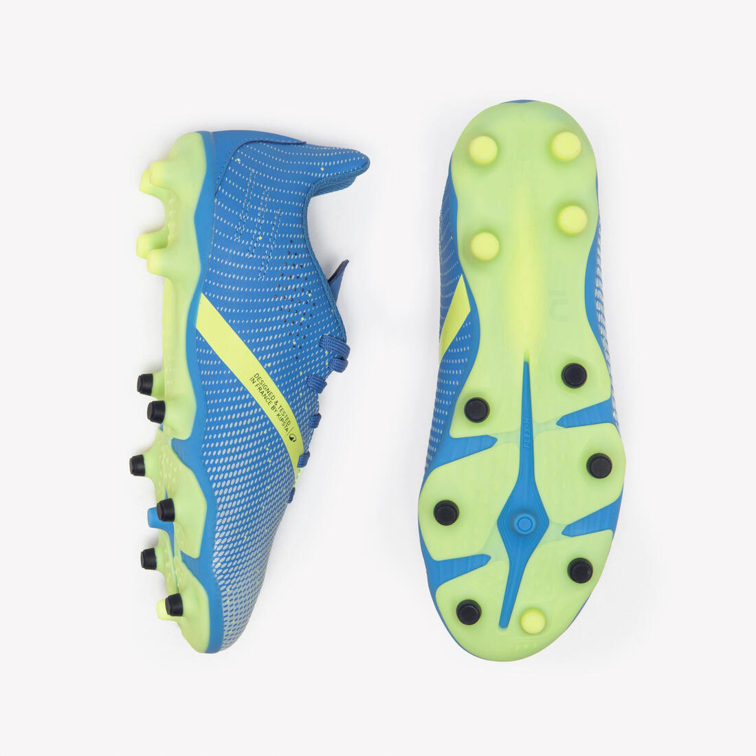 CHAUSSURES DE FOOTBALL ENFANT A LACETS VIRALTO I FG SNAKE