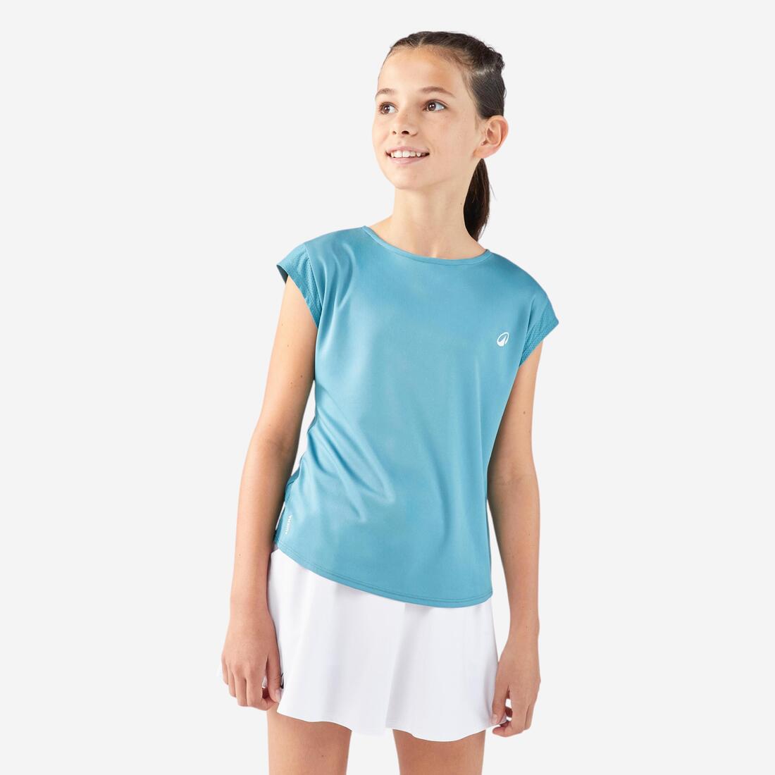 T-shirt de tennis fille - TTS500