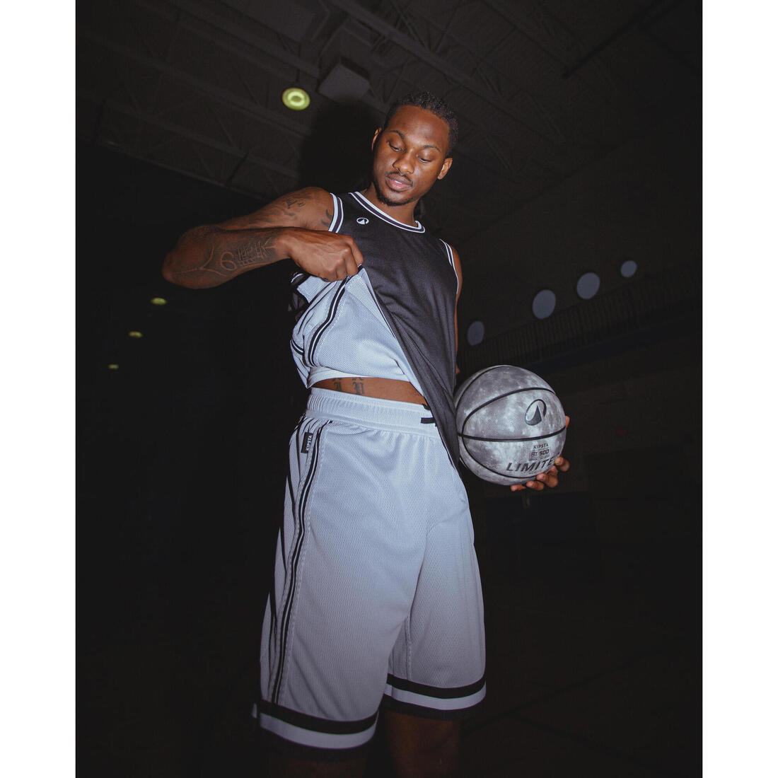 Maillot de Basketball sans manche réversible Adulte - TANK 500