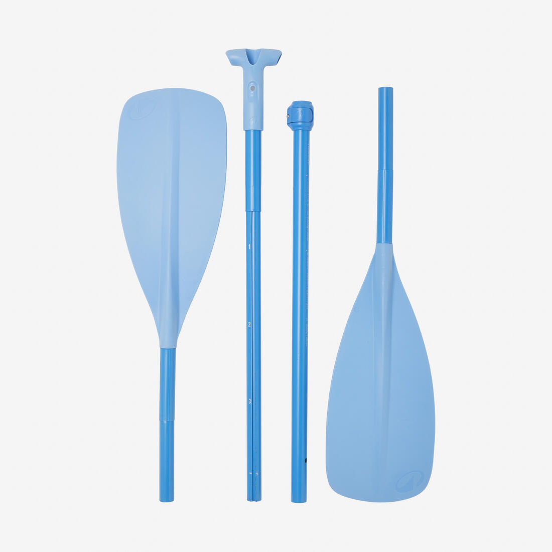 Pagaie convertible SUP et kayak, 100 bleu - 160-220cm