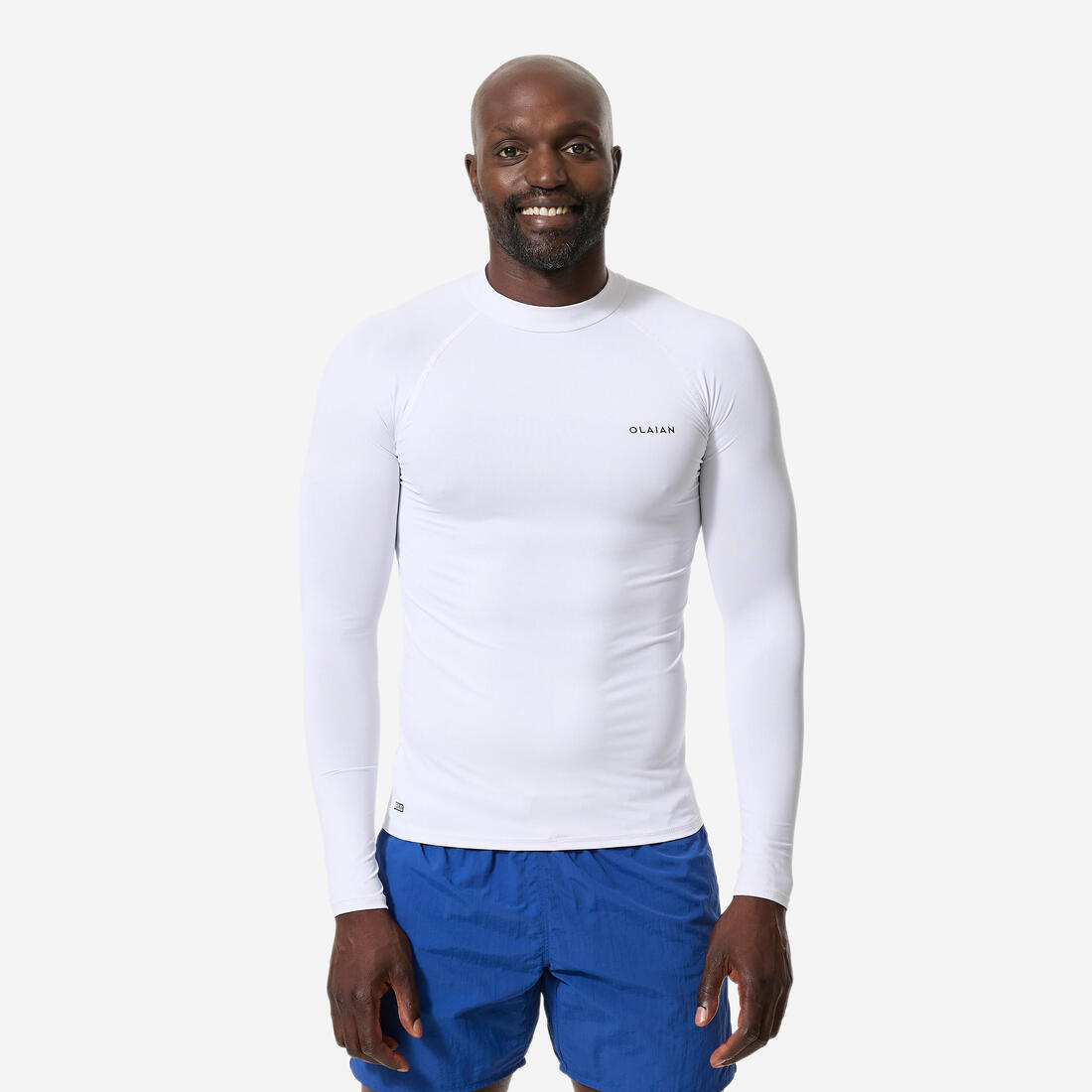 Tee shirt anti uv surf top 100 manches longues homme