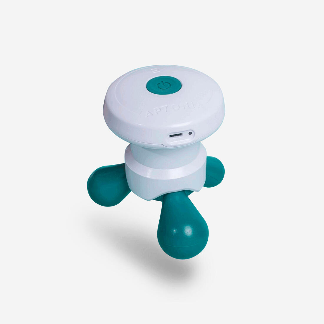 Main de massage électronique vibrante – blanc ultra