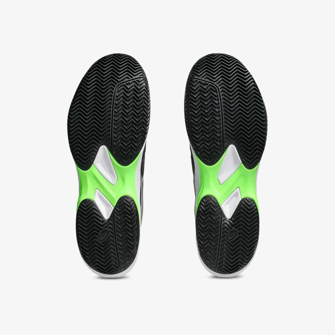 Chaussures de tennis homme Terre Battue - Asics Game FF noir vert
