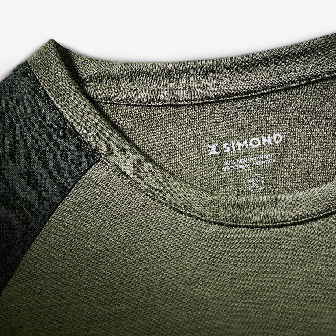 T-shirt manches courtes en laine mérinos homme, Merino Resist