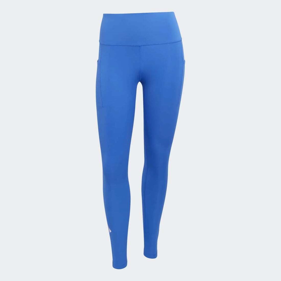Legging de running confortable taille haute femme, adidas ADI365 bleu