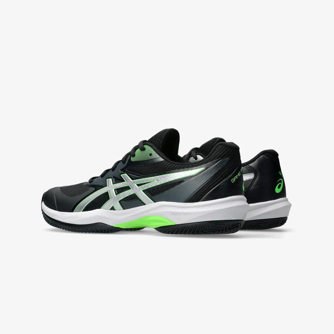Chaussures de tennis homme Terre Battue - Asics Game FF noir vert
