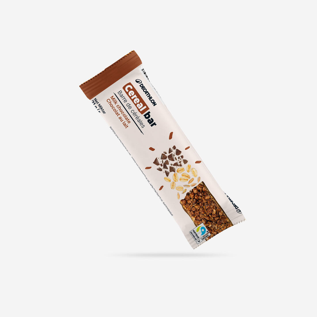Barre de céréales chocolat au lait x1