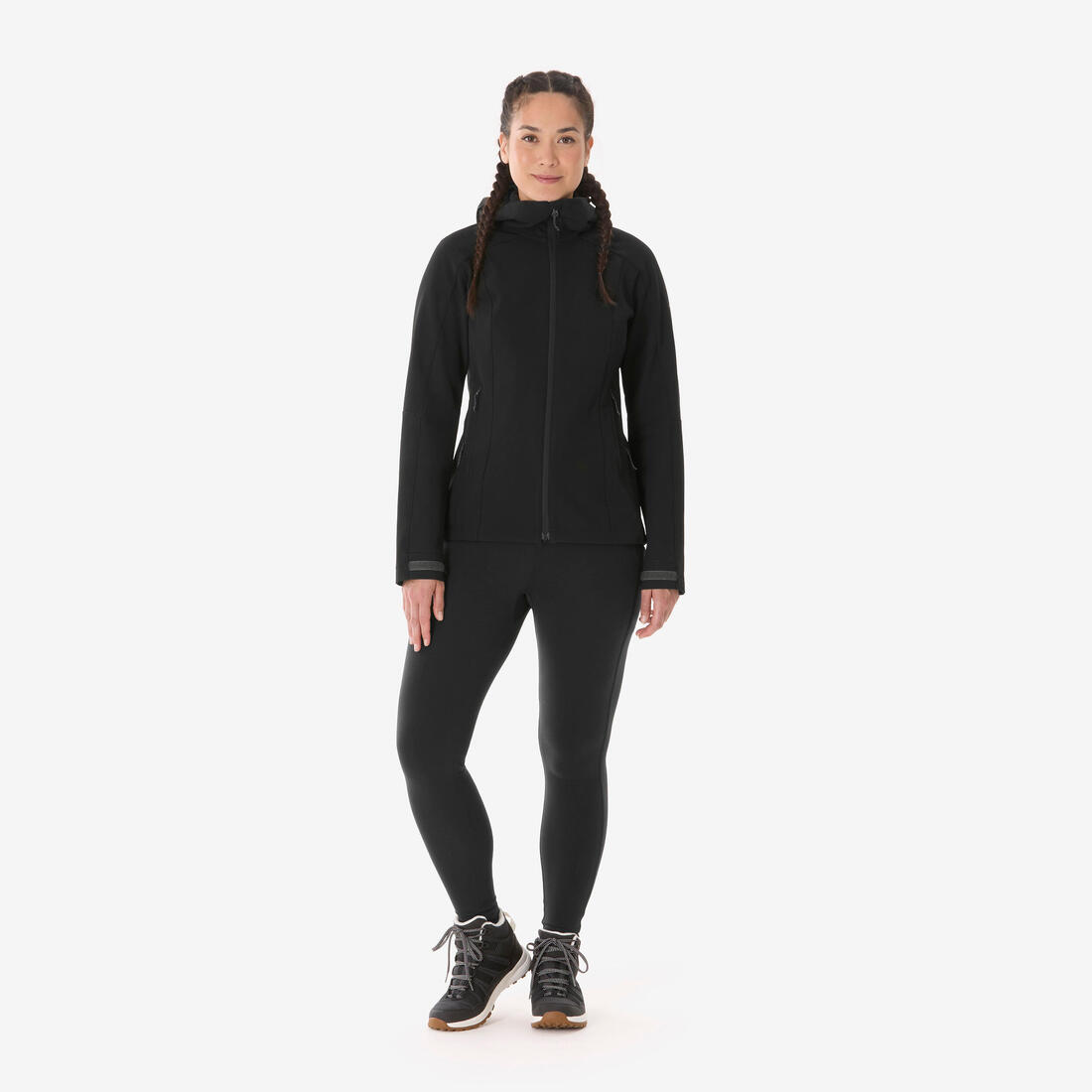 Veste softshell coupe-vent femme, MT500