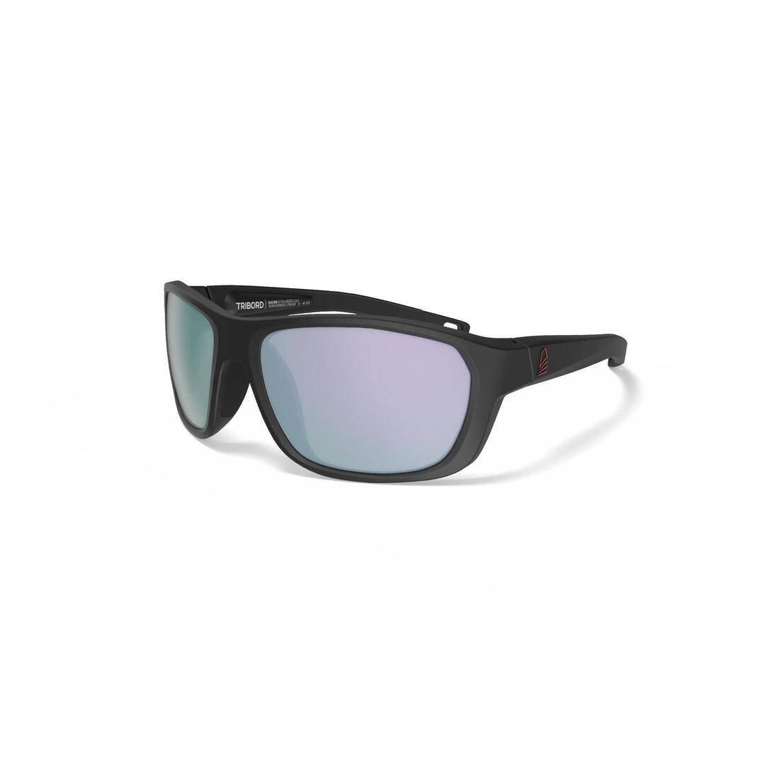 Lunettes de soleil polarisées flottantes voile adulte 500 taille S noir gold