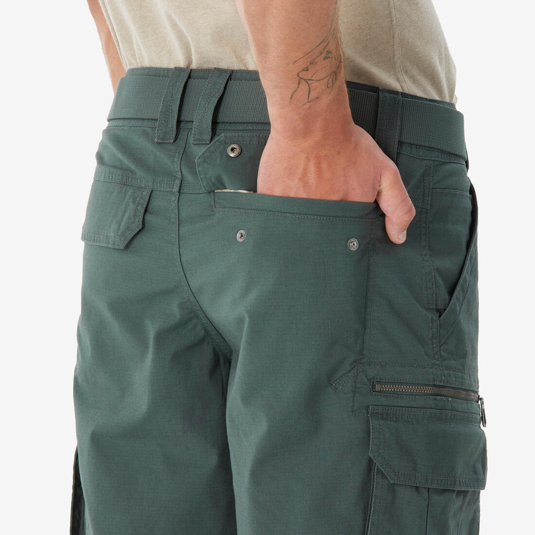 Short de randonnée homme, NH500 Cargo