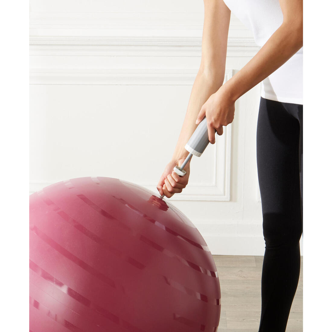 Gym ball taille 2 résistant 65 cm