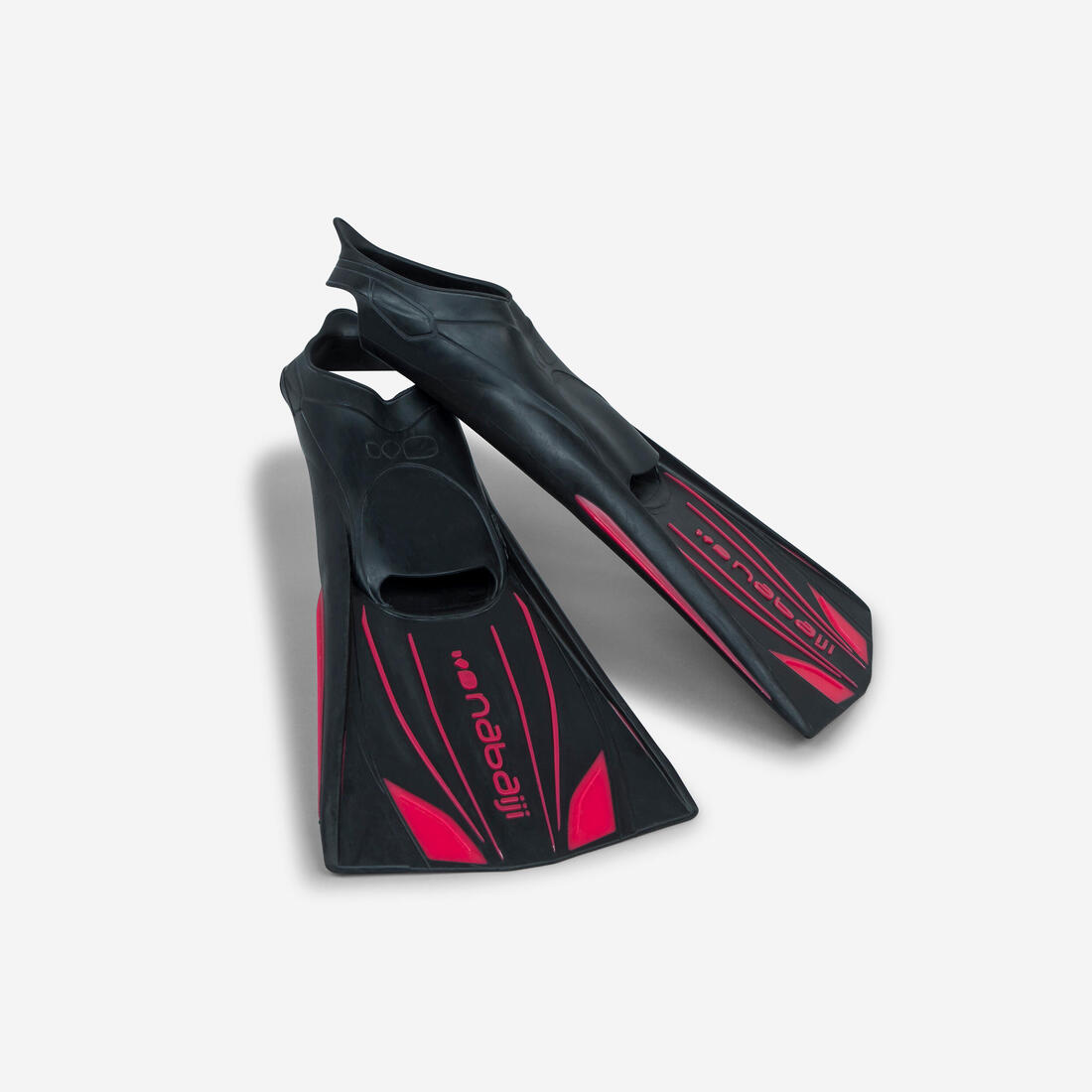Palmes de natation - Topfin noir rouge