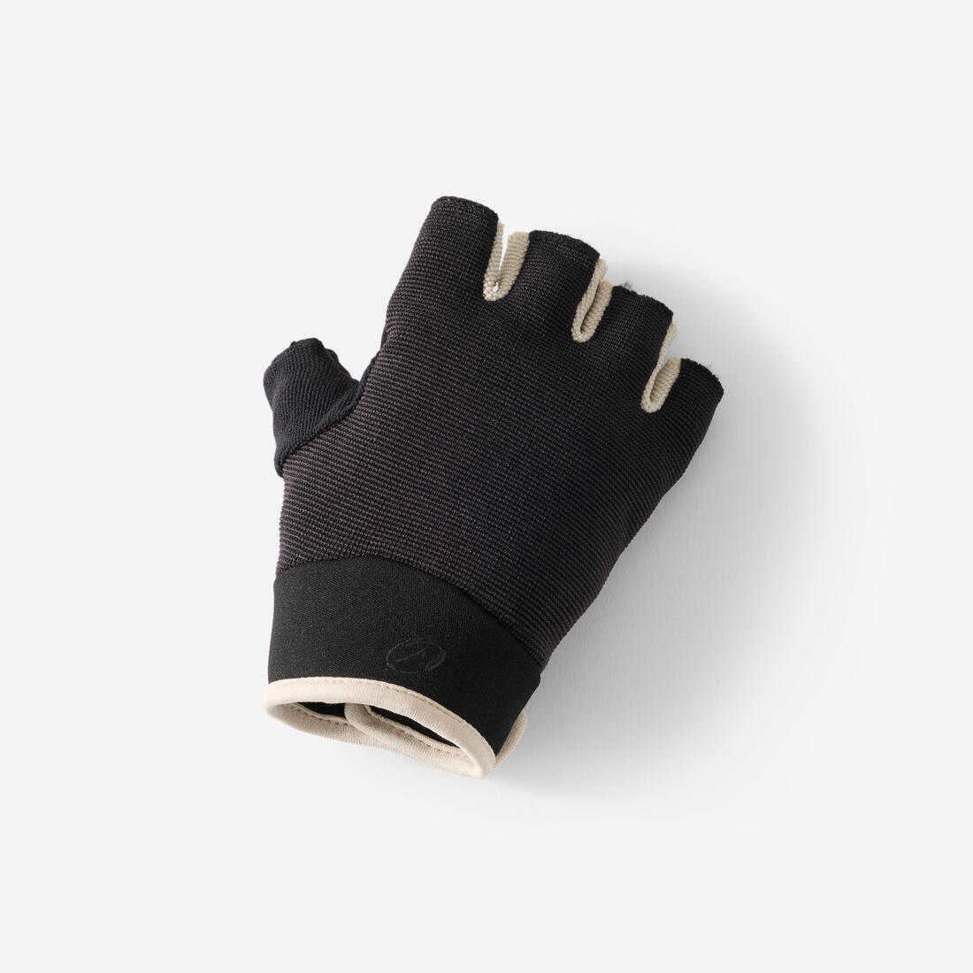 Gants velo enfant 500 noir 8-12 ans