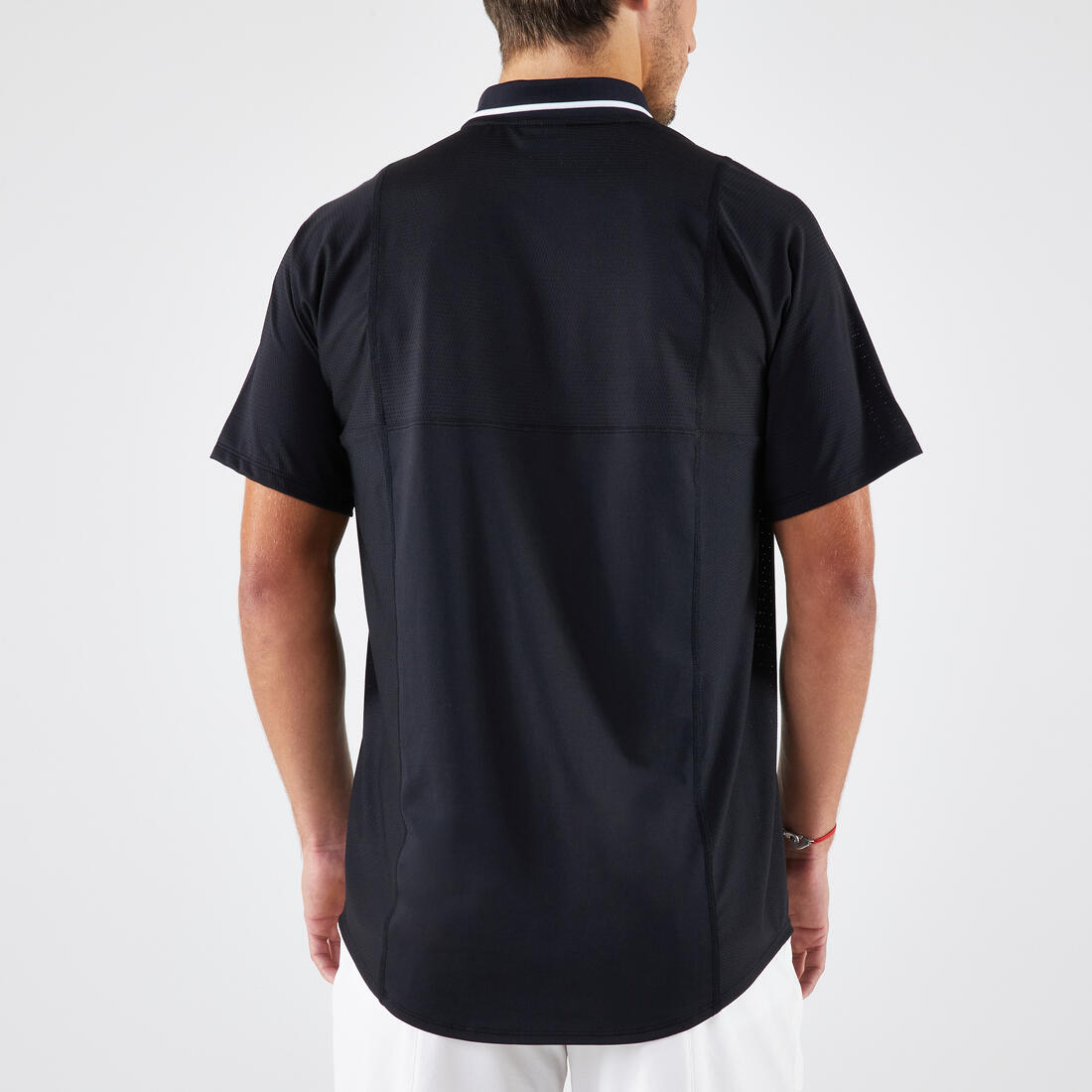 Polo tennis manches courtes Homme - Artengo DRY Marine