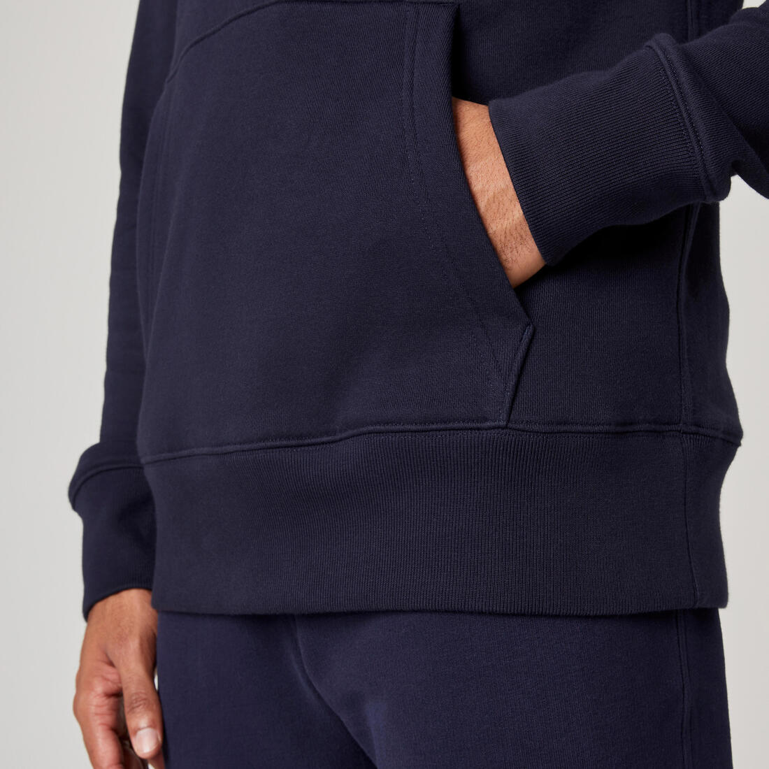Sweat à capuche Fitness Homme - 500 Essentials