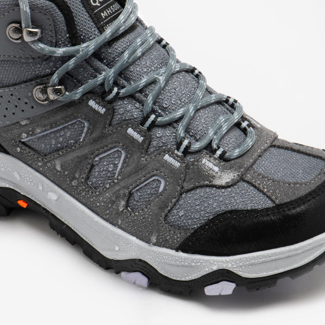 Chaussures de randonnée hautes imperméables femme, MH500