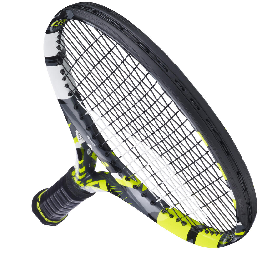 Raquette de tennis adulte - Babolat Pure Aero Gris Jaune 300g