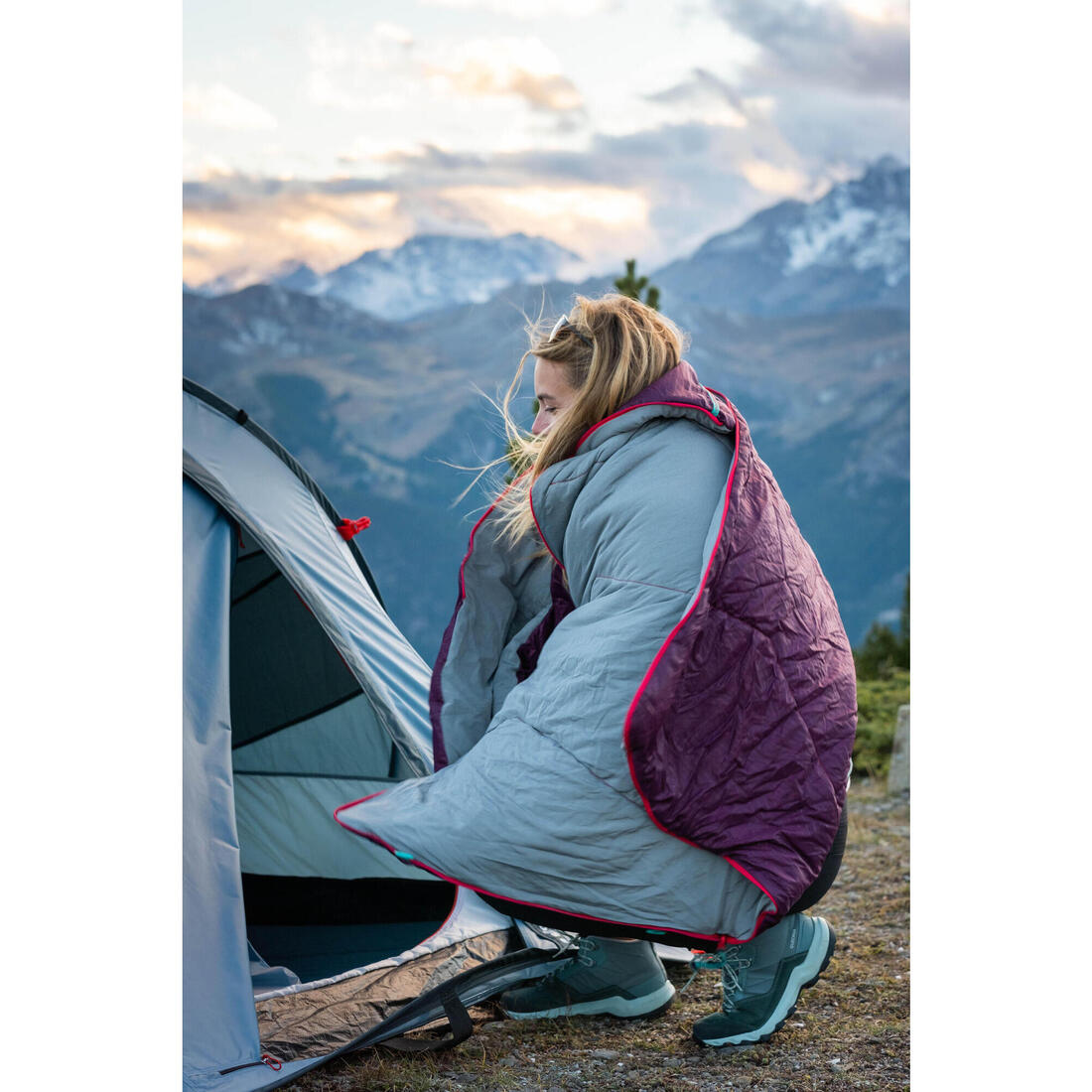 Tente de camping instantanée 2 places, 2 Seconds
