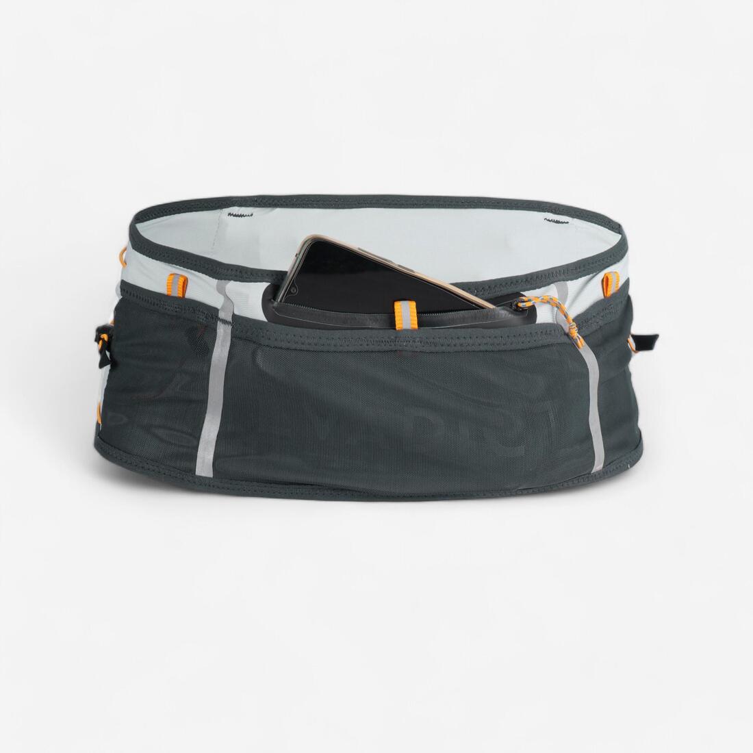 Ceinture hydratation trail running - porte bâtons