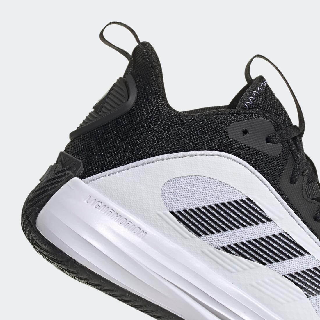 Chaussure de basketball Adulte - Adidas Own The Game 3.0 blanc noir