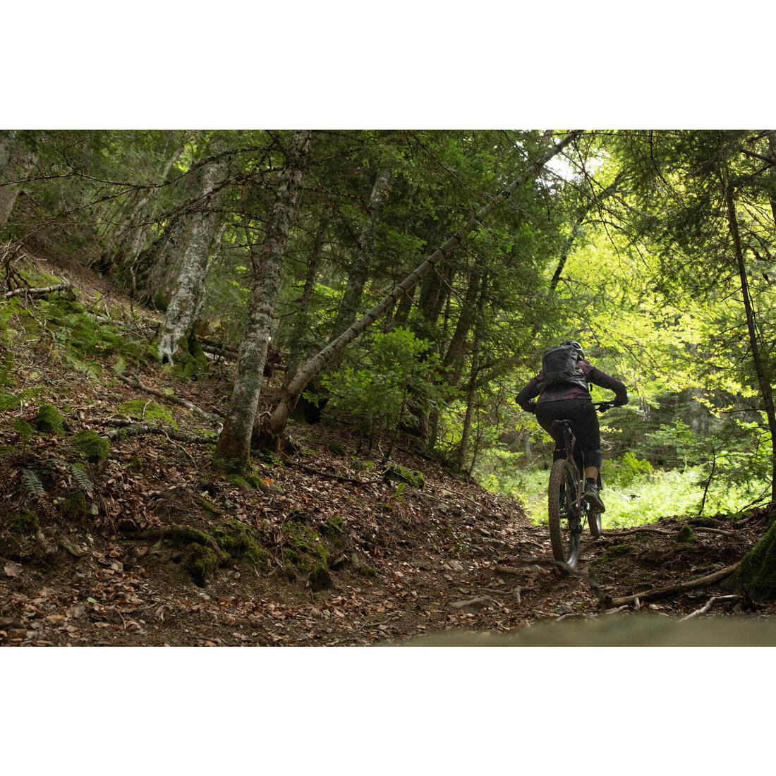 vélo VTT électrique semi-rigide 27,5" - E-ST 500 prune
