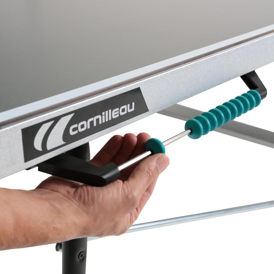 TABLE DE PING PONG EXTÉRIEURE 300X GRISE